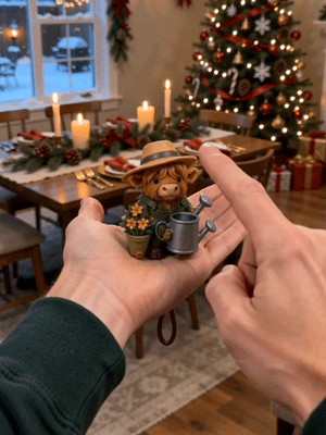 🔥LAST CHANCE 50%OFF SVOZK® 24 Days of Highland Cow Advent Calendar 🐮