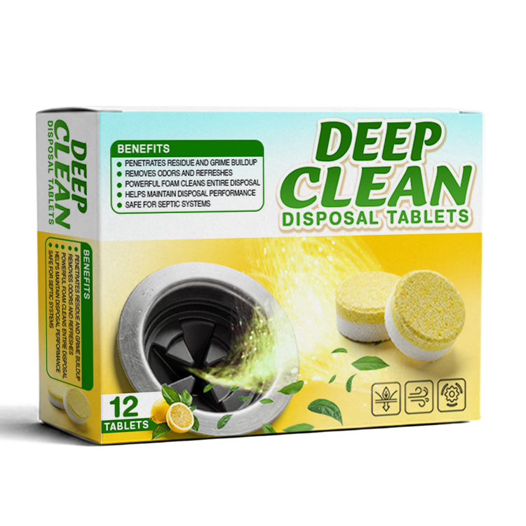 ✅ Deep Clean Disposal Tablets