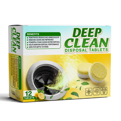 ✅ Deep Clean Disposal Tablets