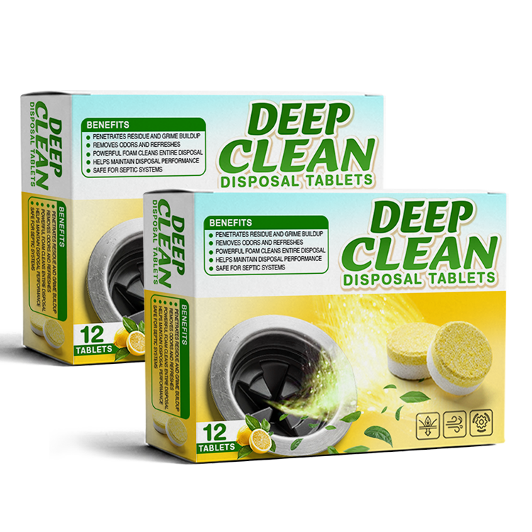 ✅ Deep Clean Disposal Tablets