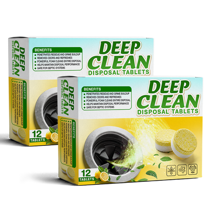 ✅ Deep Clean Disposal Tablets