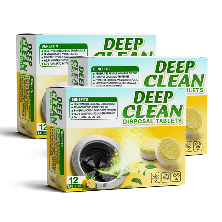 ✅ Deep Clean Disposal Tablets