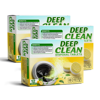 ✅ Deep Clean Disposal Tablets