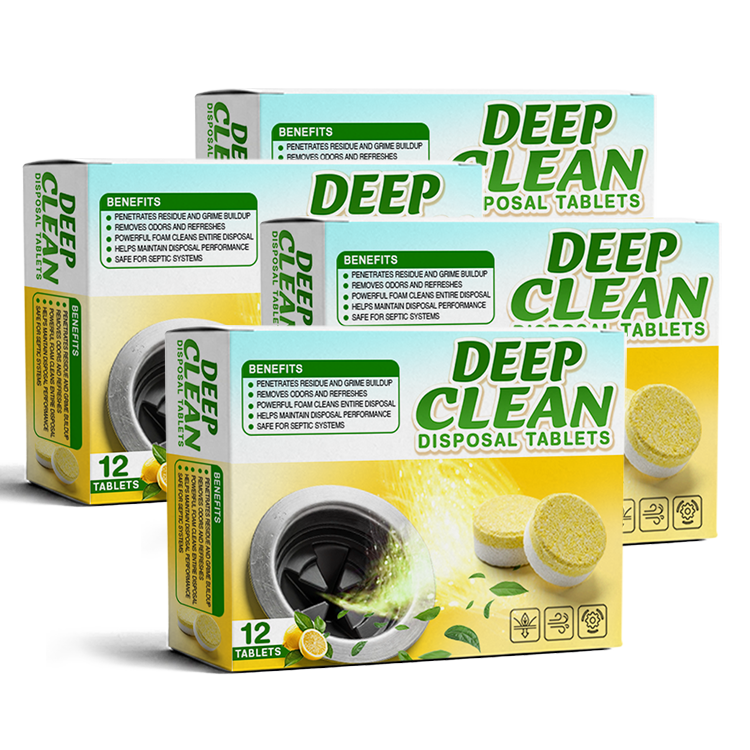 ✅ Deep Clean Disposal Tablets