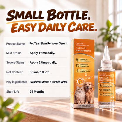 🔥Limit time40%OFF+BUY 2 GET 1 FREE Hudros® Gentle Pet Eye Stain Remover Essence Nourishing Drops