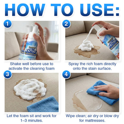 ✅ EaseHub® Multi-Enzyme Foam Cleaner 🫧
