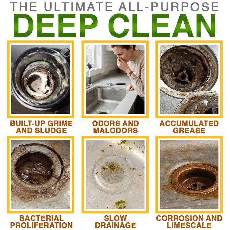 ✅ Deep Clean Disposal Tablets