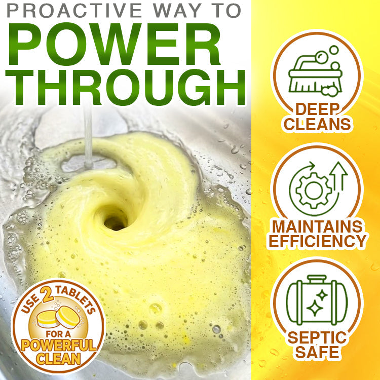 ✅ Deep Clean Disposal Tablets