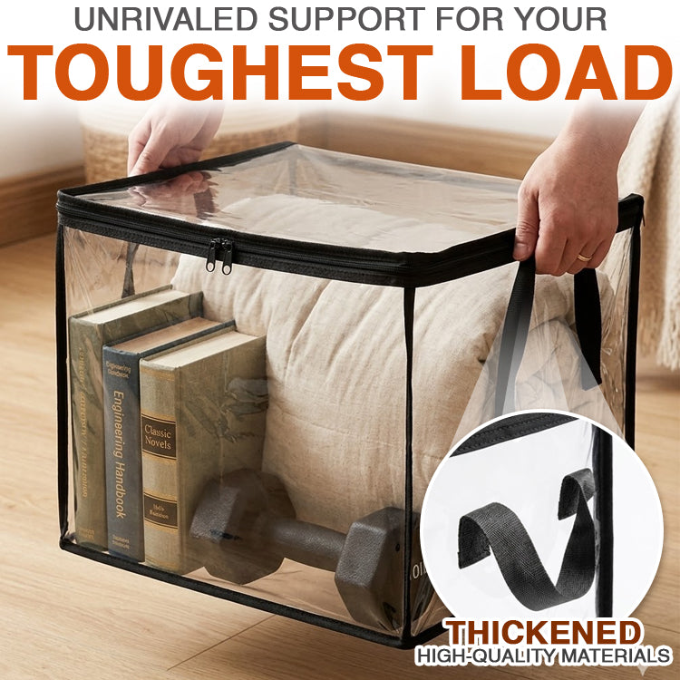 🇦🇺 Portable Large Heavy-Duty Thick Plastic Clear Storage Box