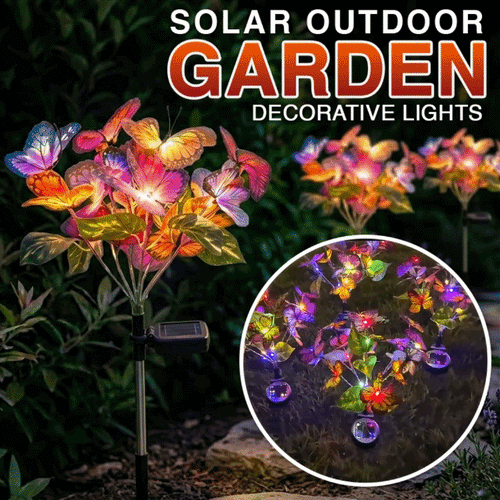 ✅ Solar Butterfly Garden Decorative Lights
