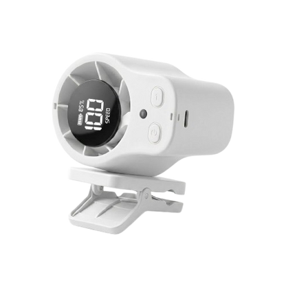 Hands-Free Personal Cooling Fan with LED Display