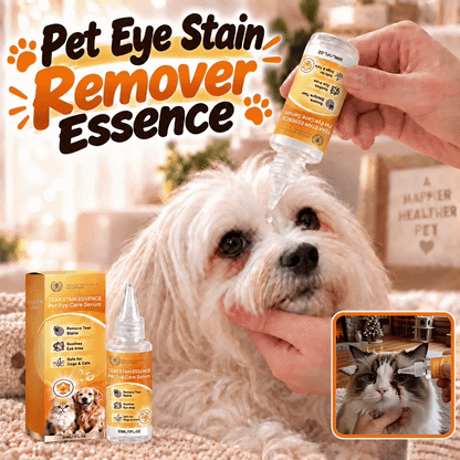 🔥Limit time40%OFF+BUY 2 GET 1 FREE Hudros® Gentle Pet Eye Stain Remover Essence Nourishing Drops