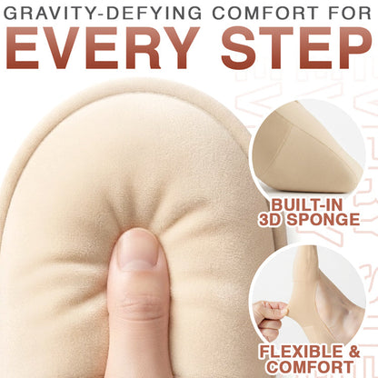 Slip-Free Invisible Cushioned Socks (6 Pairs Set)