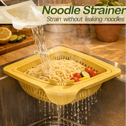 Magnetic Twist-Drain Sink Basket