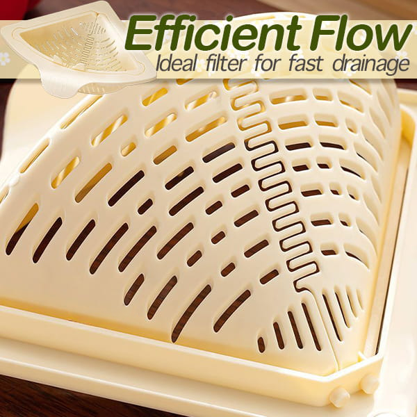 Magnetic Twist-Drain Sink Basket