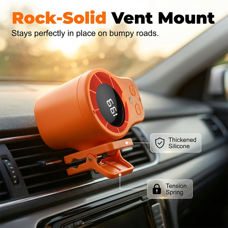 ✅ Avaleric® Hands-Free Personal Cooling Fan with LED Display ❄️